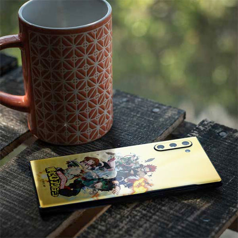 My Hero Academia Hero Team Season 4 Galaxy Note 10 Skin